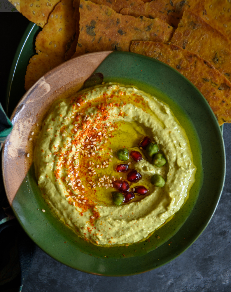 Fresh chickpea hummus 1-1